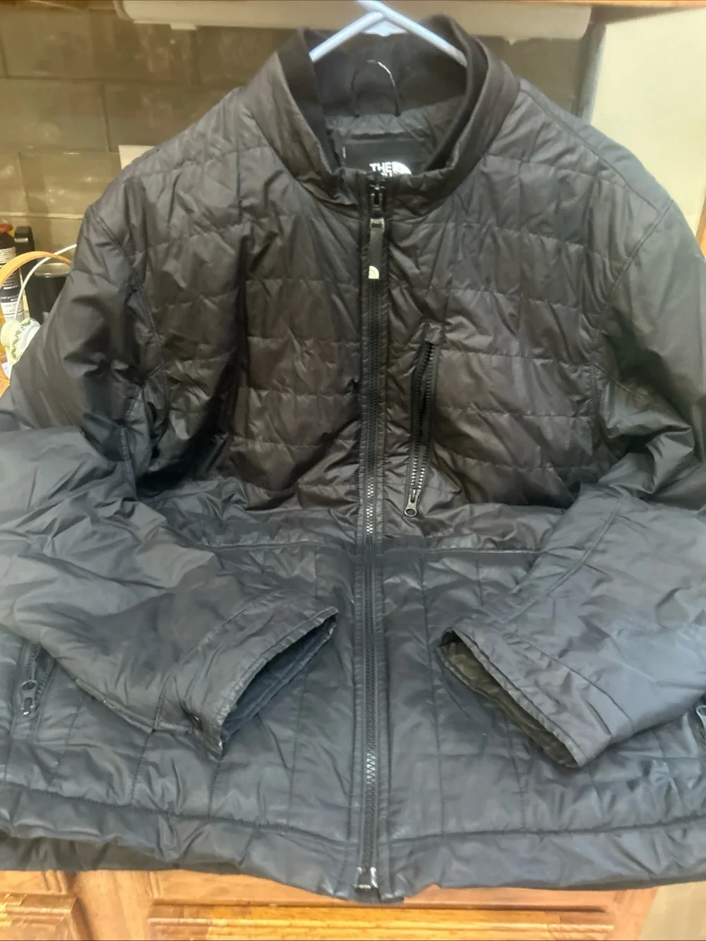 North Face mens Chase Heatseeker Insulated Jacket XL BLACK PUFFER FALL Winter.